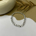 Marquise Cluster Tennis Bracelet