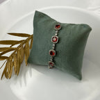 Ruby Red Adjustable AD Bracelet