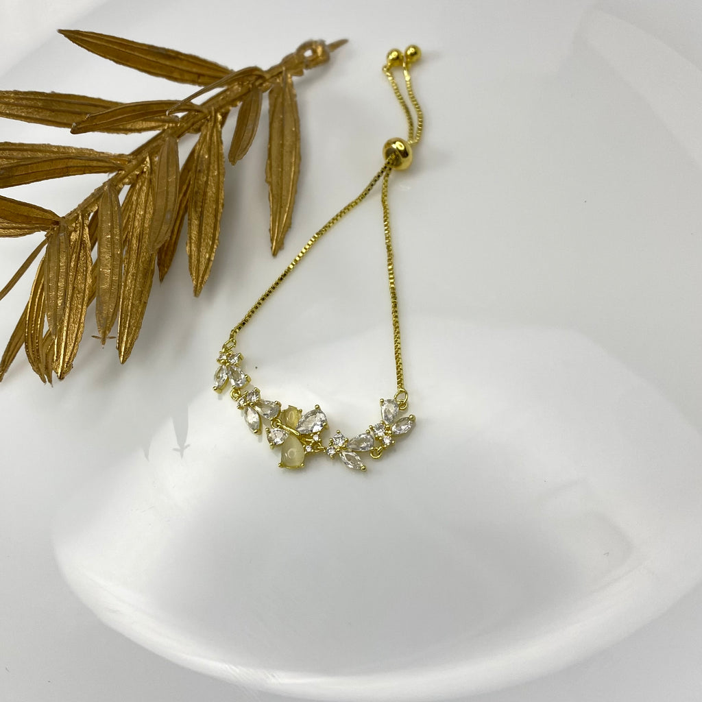 Classic Floral Adjustable Bracelet