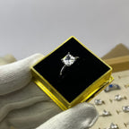 Minimal Single Stone Adjustable Ring