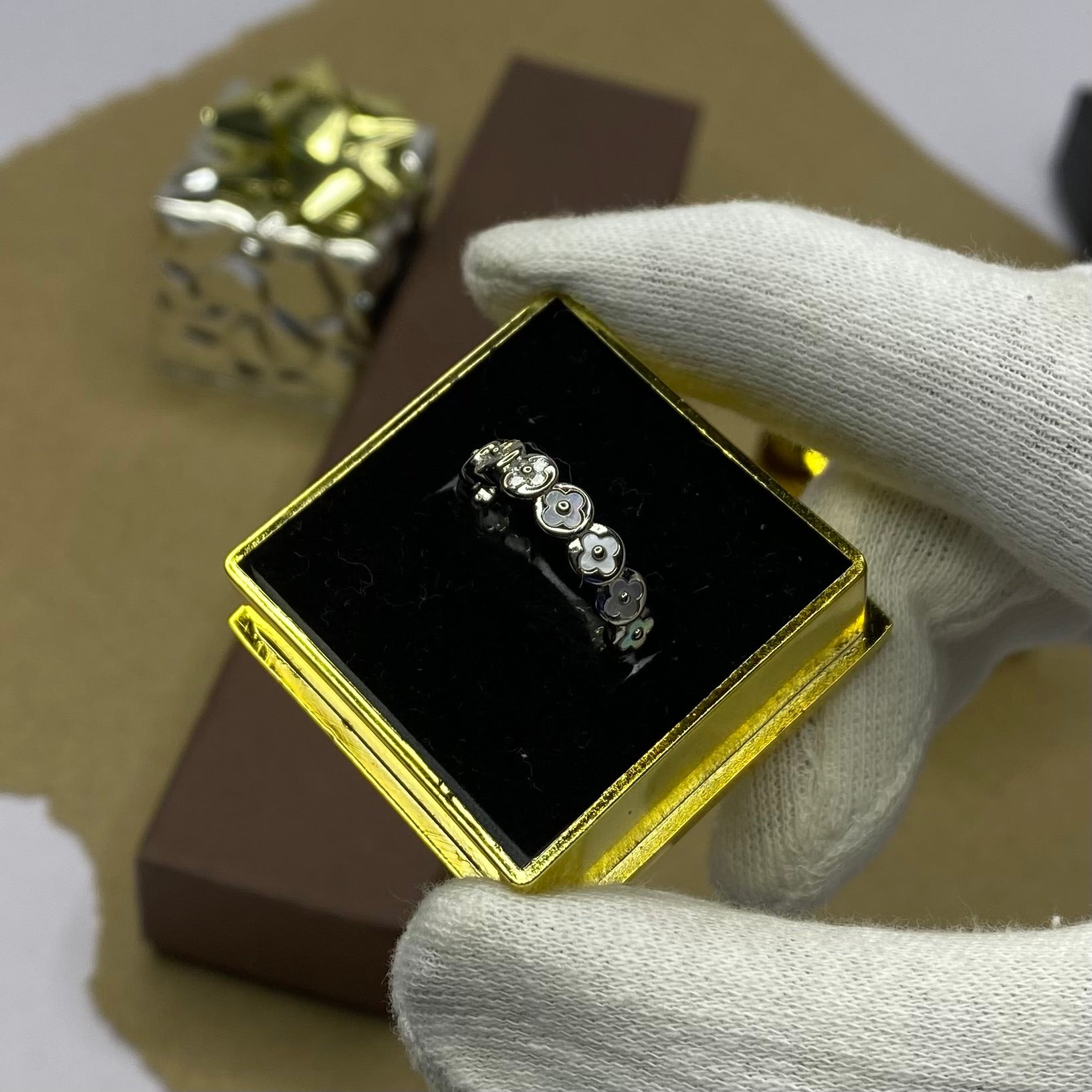 Blossom Eternity Adjustable Ring
