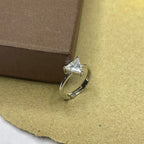 Minimal Single Stone Adjustable Ring
