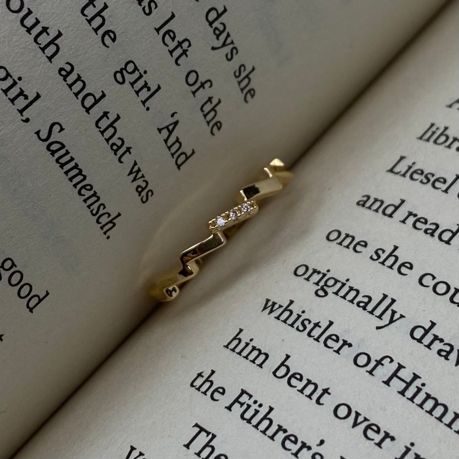 MINIMAL GOLDEN Adjustable ring