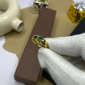 Timeless Emerald Gold Plated Ring