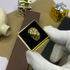 Chunky Broad Adjustable Ring
