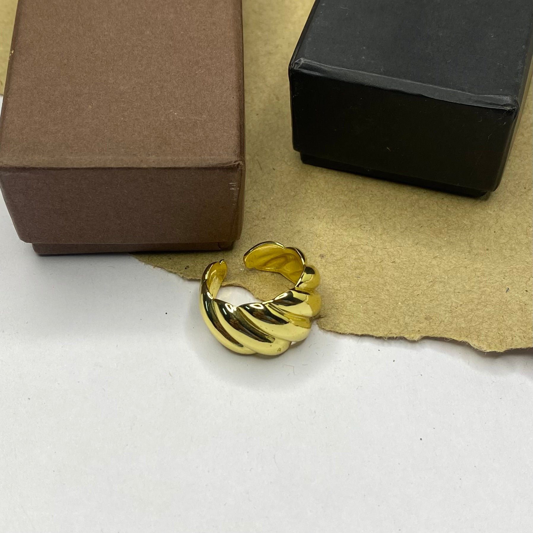 Chunky Broad Adjustable Ring
