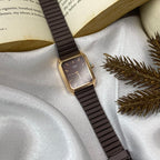 Felix Time Rose Gold Tone Tank Watch