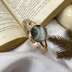 Seductive Bangle Rose Gold Tone Watch (K4E2N61V)