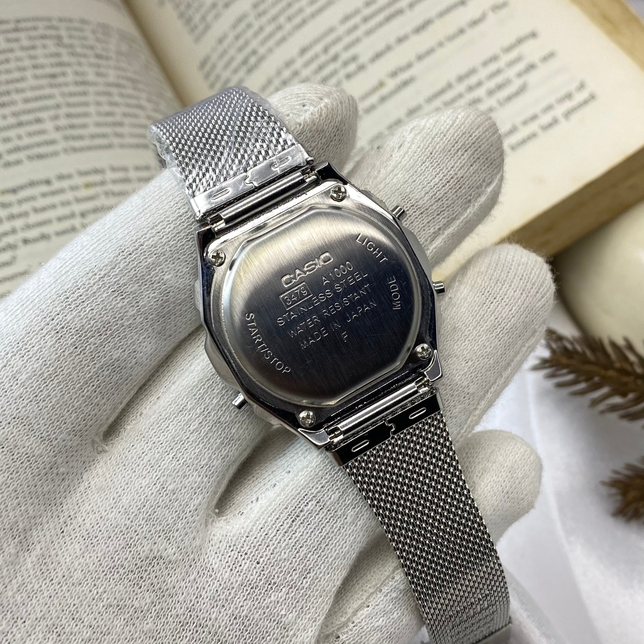 Classic Vintage Series Digital Watch (A1000MA-7EF)