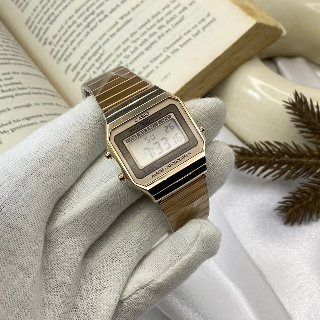 Classic Slim Vintage Series Digital Watch