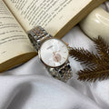 Dazzling Carlie Two Tone Stainless Steel Watch (ES5441).
