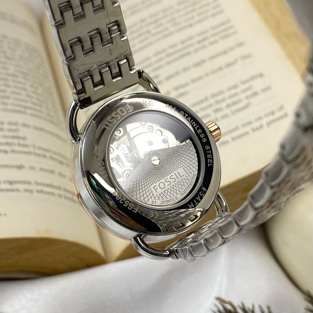 Carlie Automatic Two Tone Stainless Steel Watch (ME3175)