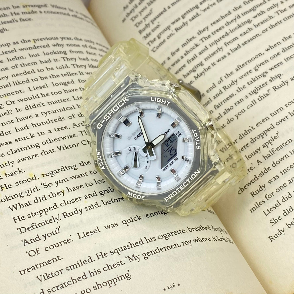 Skeleton Series Analog Digital Watch (GA-2100SKE-7A)