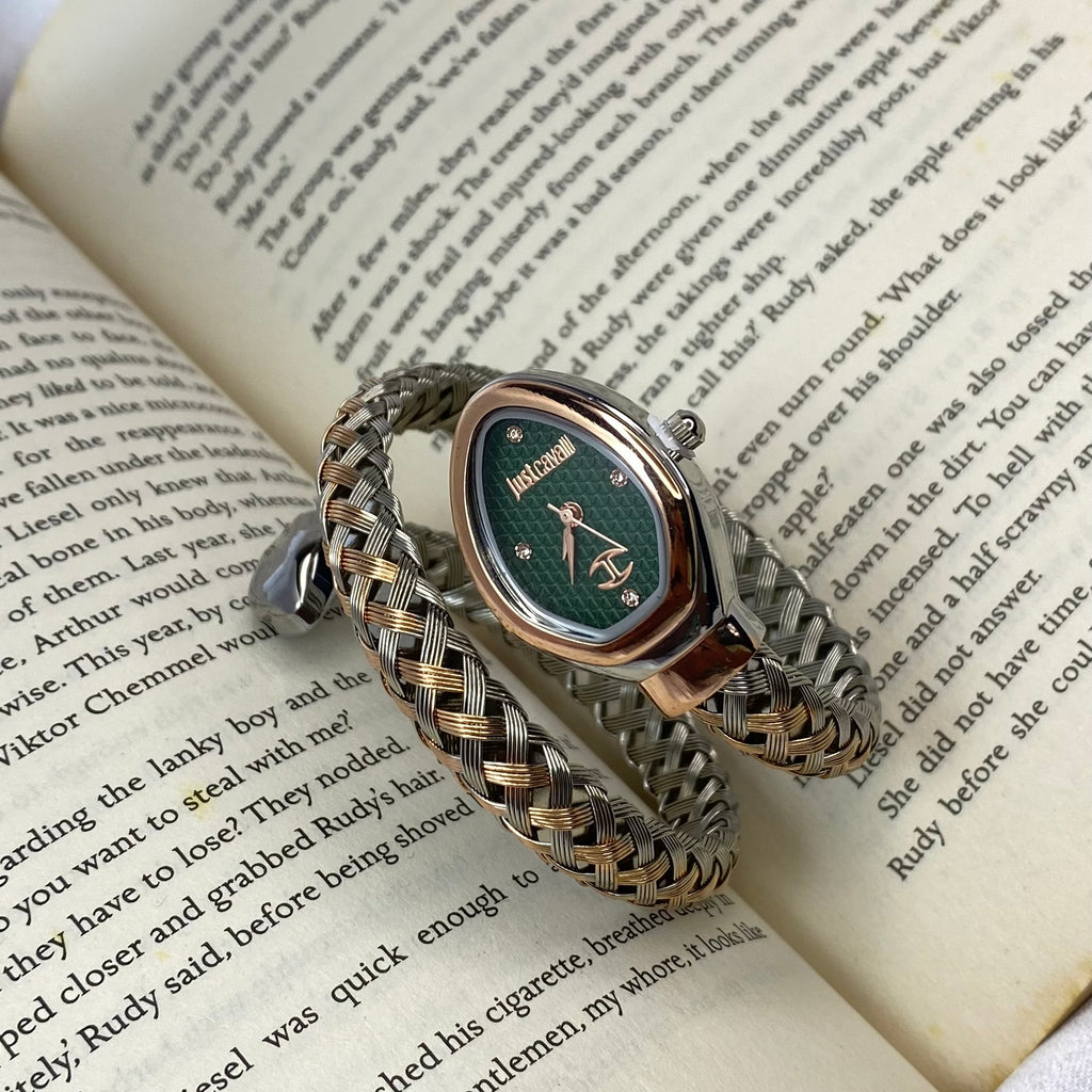 JC SNAKE WATCH with Green dial