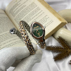 JC SNAKE WATCH with Green dial