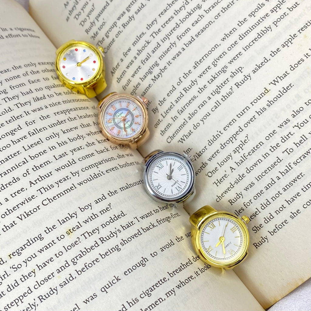 Unique Statement Ring Watch
