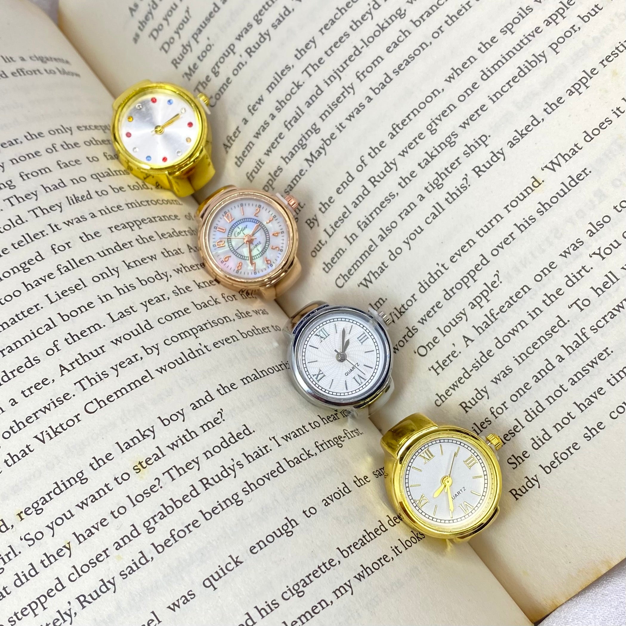 Unique Statement Ring Watch