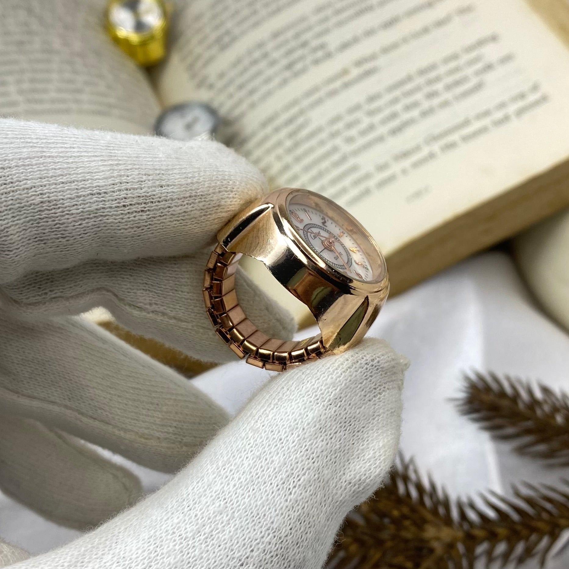 Unique Statement Ring Watch