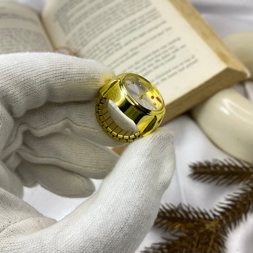 Unique Statement Ring Watch