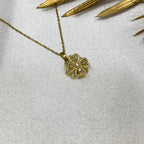 Golden Flora Neckchain