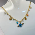Multi Charm Statement Neckchain