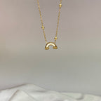 Mother of Pearl Rainbow Charm Neckchain