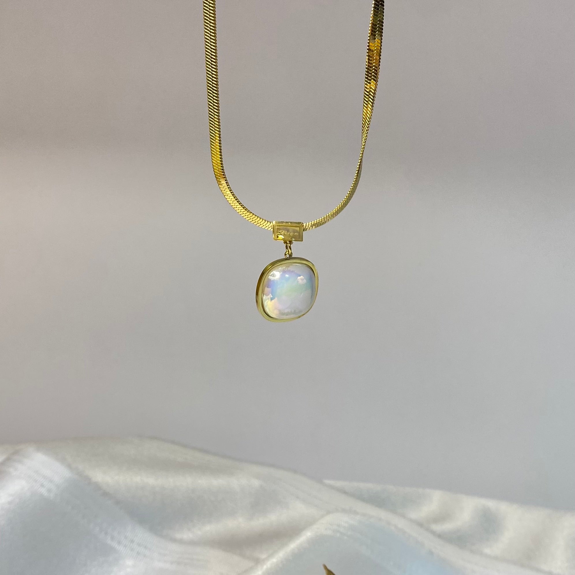 Pearl Snakechain Neckchain