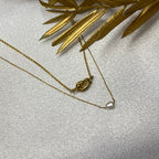 The Eternal Knot & Pearl Layer Neckchain