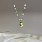 Pastel Blossom Charm Neckchain