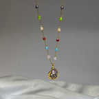 Pastel Blossom Charm Neckchain