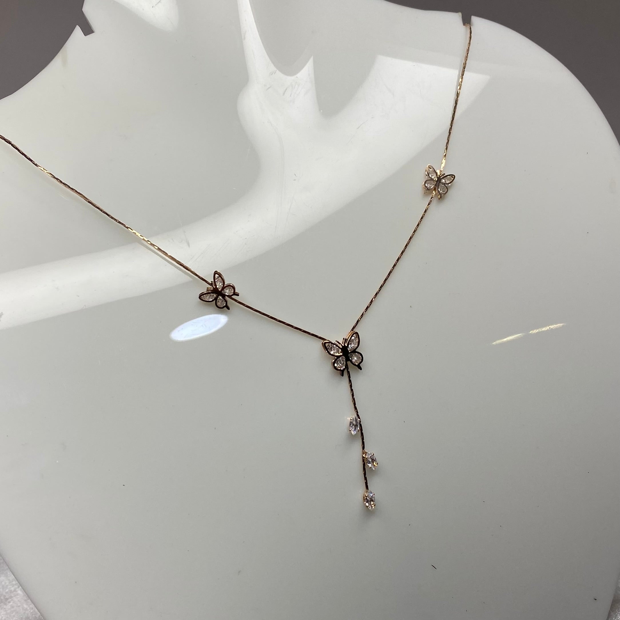 Butterfly Drop Neckchain