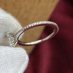 925 Sterling Silver Marquise Grace Solitaire Ring