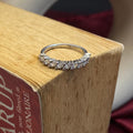 925 Sterling Silver Marquise Eternity Ring