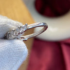 925 Sterling Silver Marquise Eternity Ring