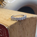 925 Sterling Silver Classic Bezel Stone Ring