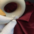 925 Sterling Silver Infinity Solitaire Ring