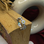 925 Sterling Silver The Daisy Bloom Band Ring