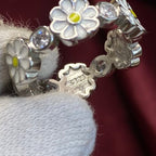 925 Sterling Silver The Daisy Bloom Band Ring