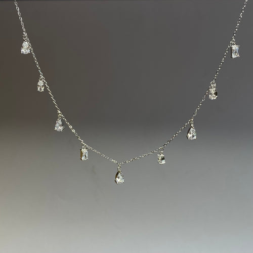 925 Sterling Silver The Celestial Drop Necklace