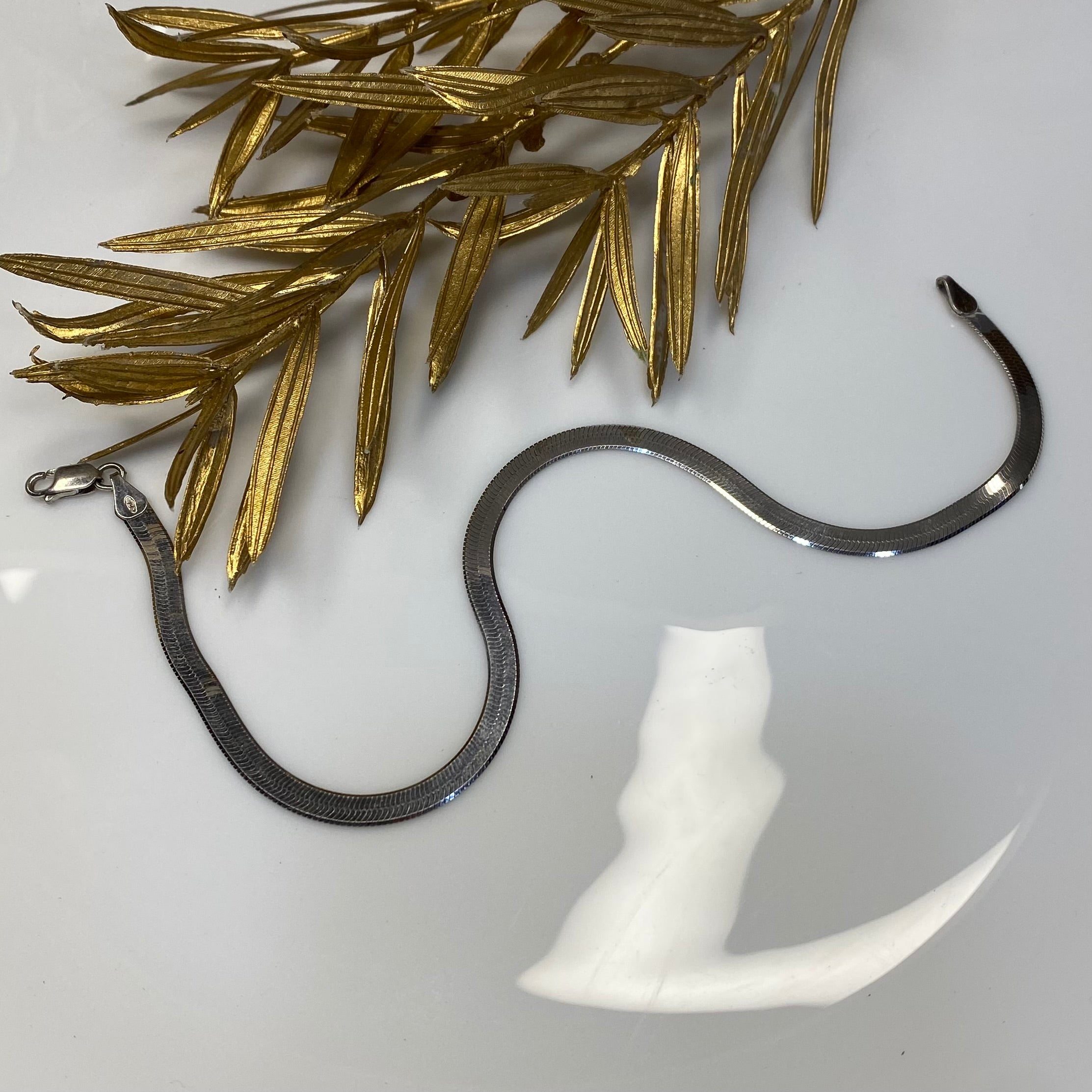 Silver Snake Payal