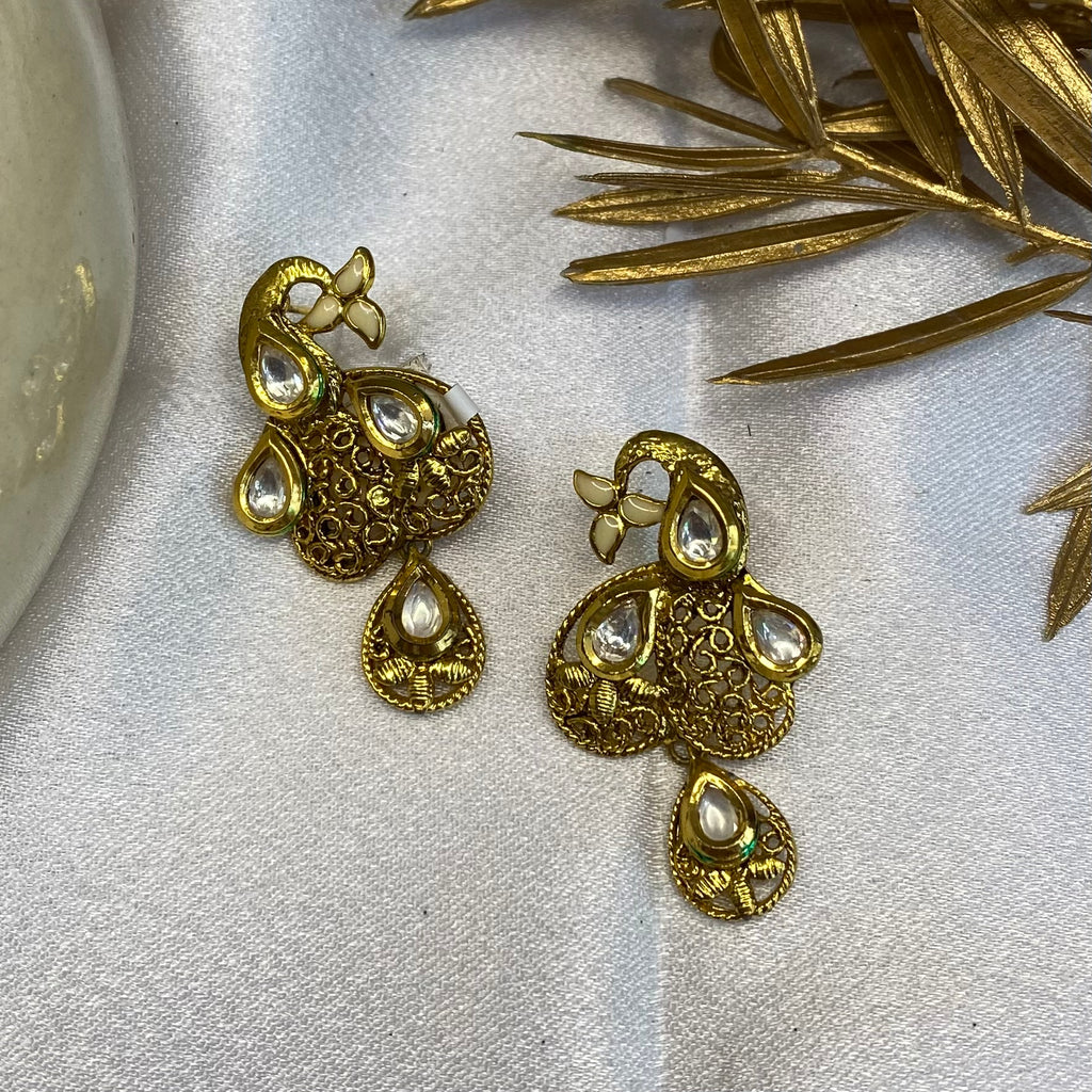 Traditional Kundan Earrings