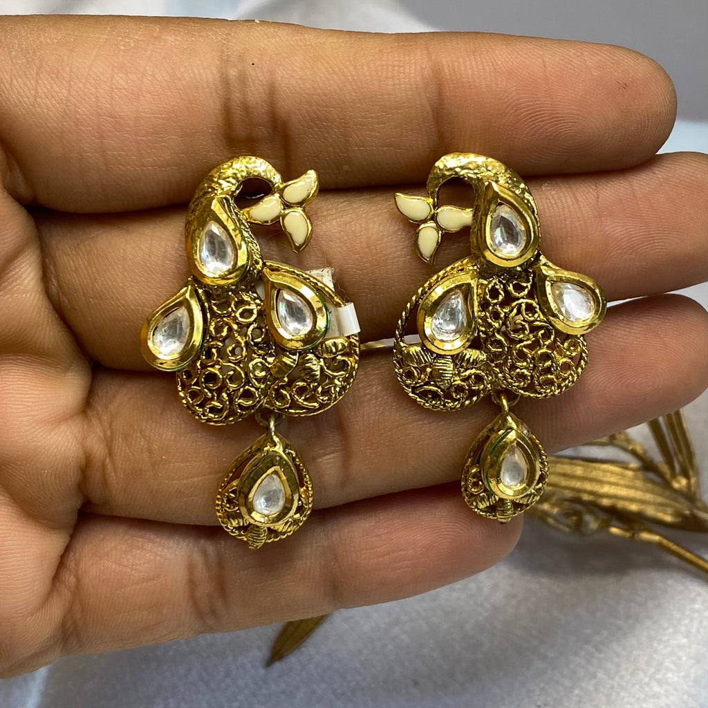 Traditional Kundan Earrings