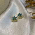 Minimal Floral Earrings