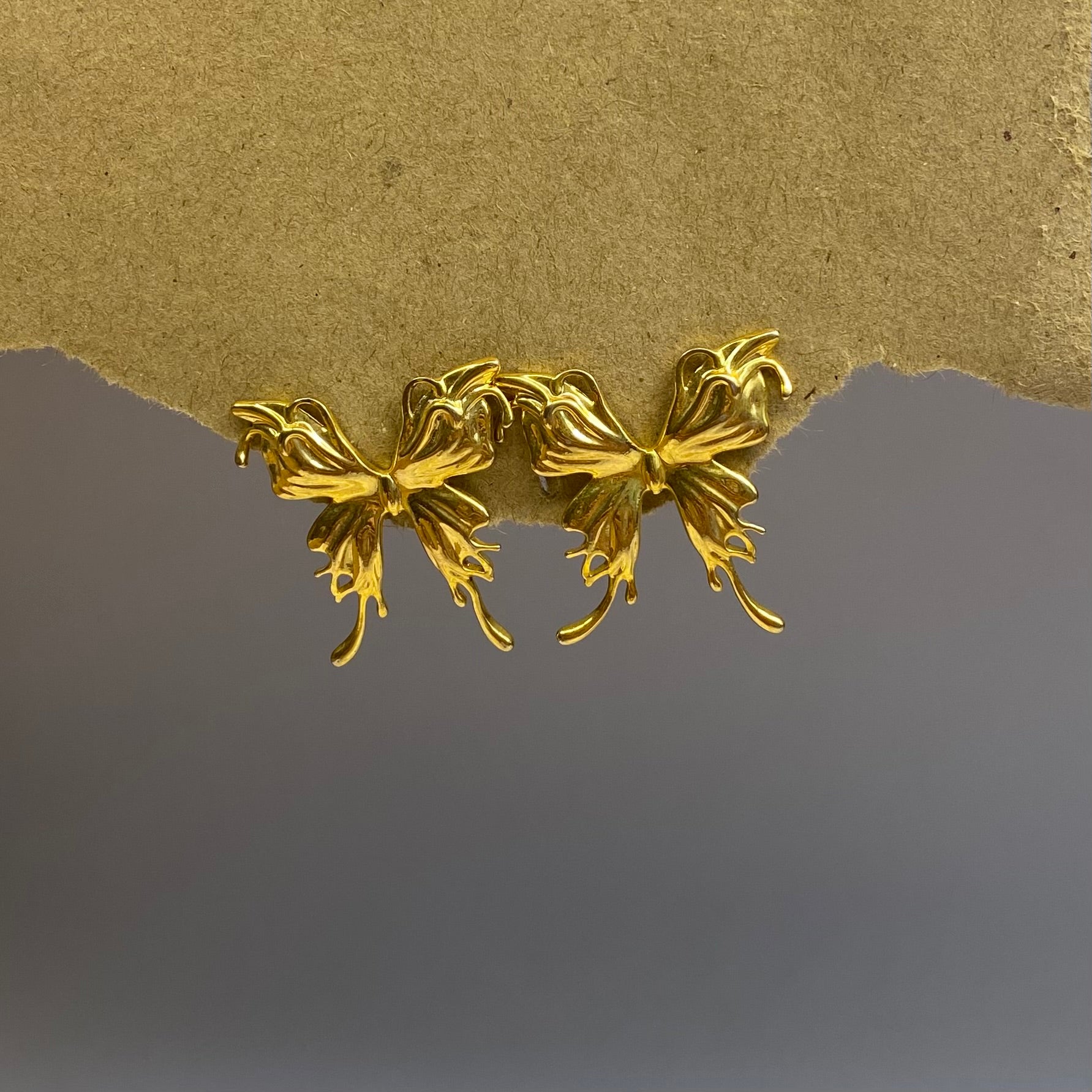 Antitarnish Butterfly Earrings