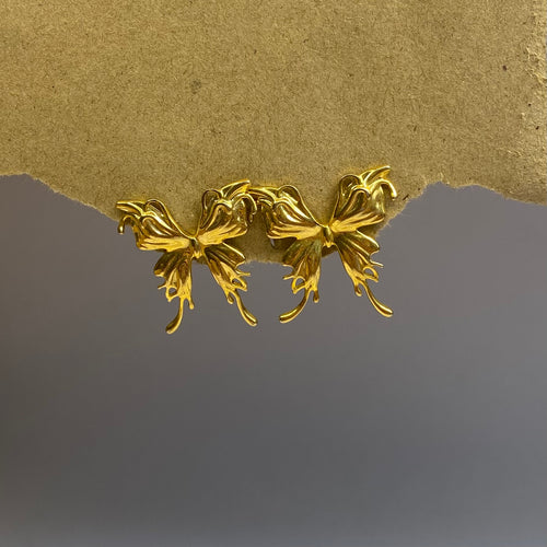 Antitarnish Butterfly Earrings