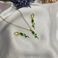 Tulip Neckchain and earrings