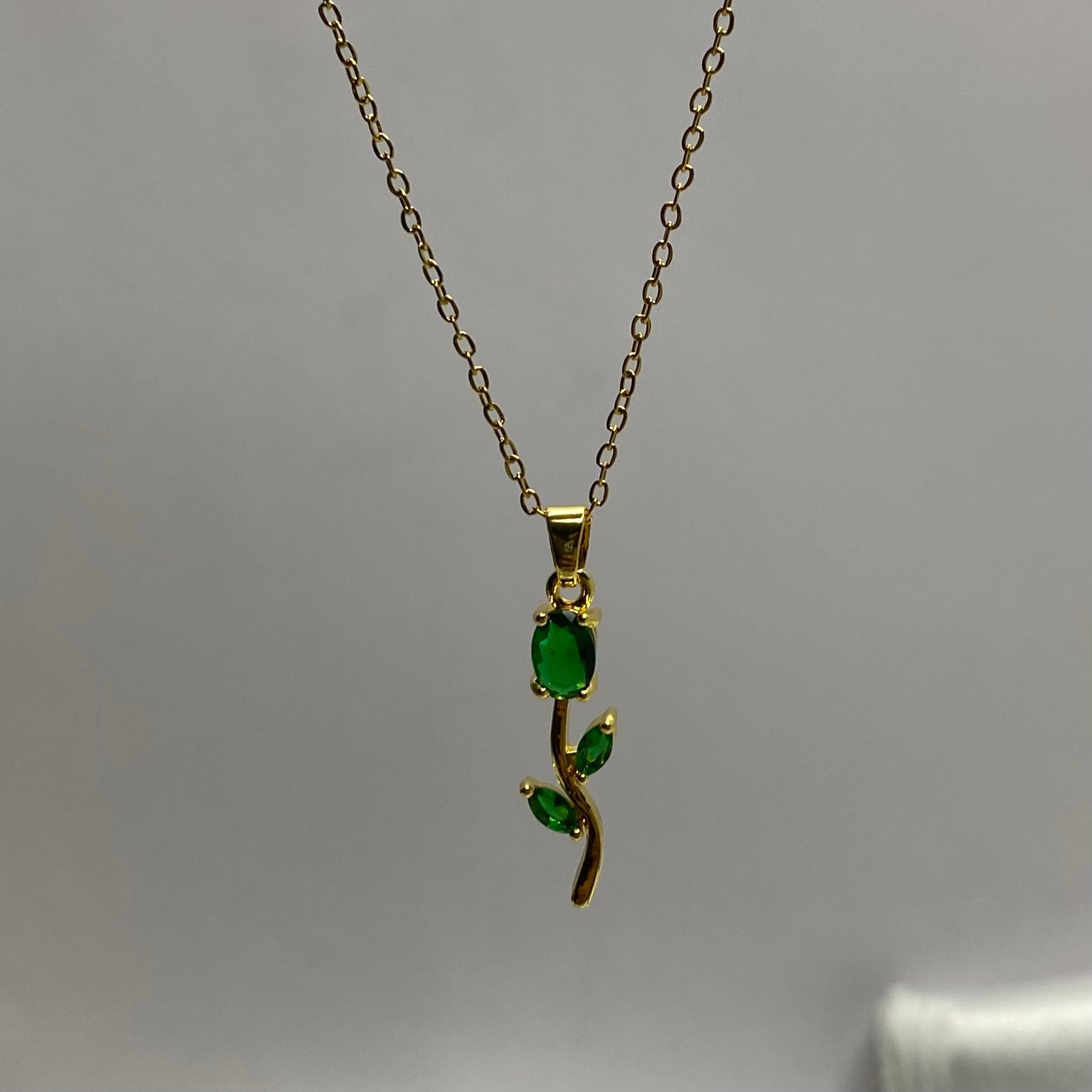 Tulip Neckchain and earrings