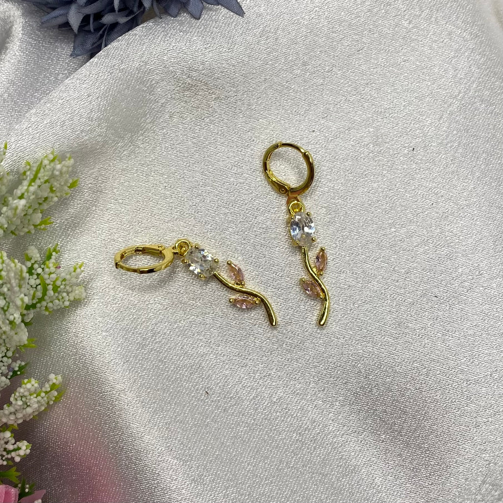 Tulip Neckchain and earrings