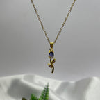 Tulip Neckchain and Earrings