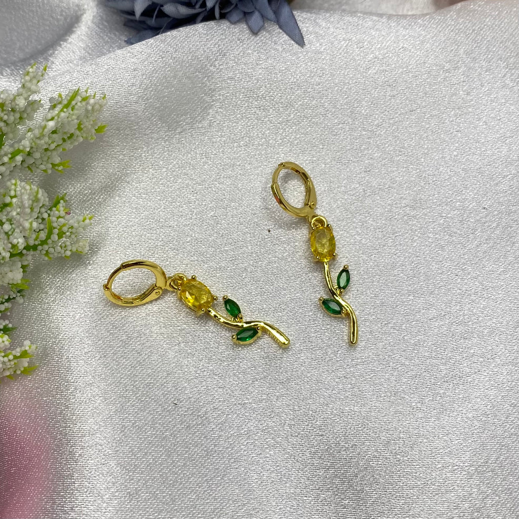 Tulip Neckchain and earrings